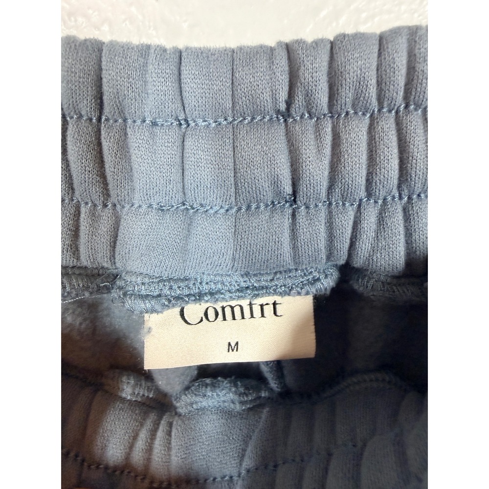 Comfrt Hoodie Sweatpants Set Blue Unisex L top M bottom Signature Oversized Soft - Picture 11 of 12